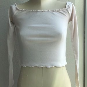 Long Sleeved Crop Top